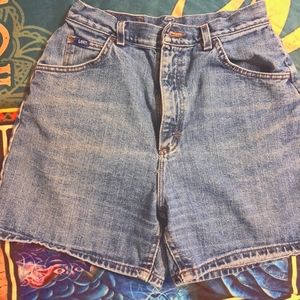 VINTAGE Lee denim shorts